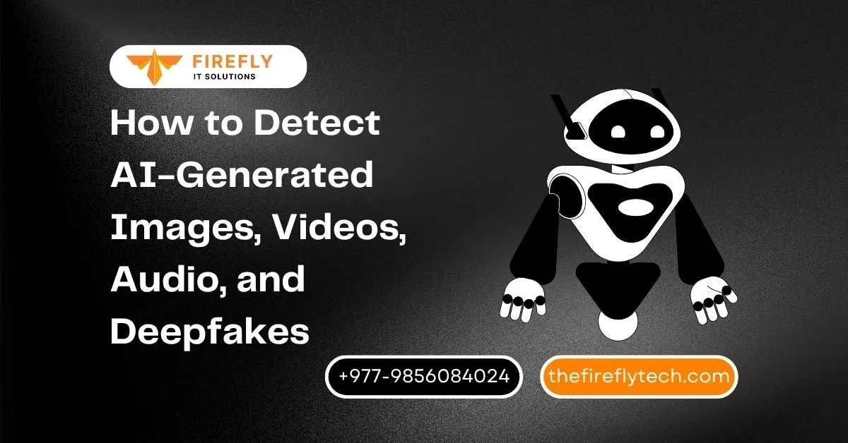 How to Detect AI-Generated Images, Videos, Audio, and Deepfakes